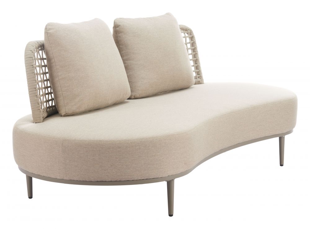 Zuo Modern Ruhe Olefin Fabric Outdoor Sofa