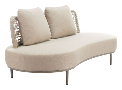 Zuo Modern Ruhe Olefin Fabric Outdoor Sofa