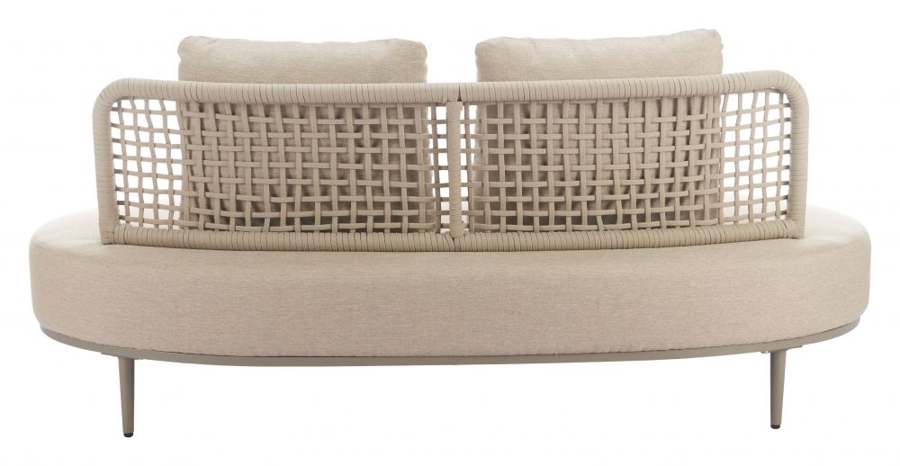 Zuo Modern Ruhe Olefin Fabric Outdoor Sofa