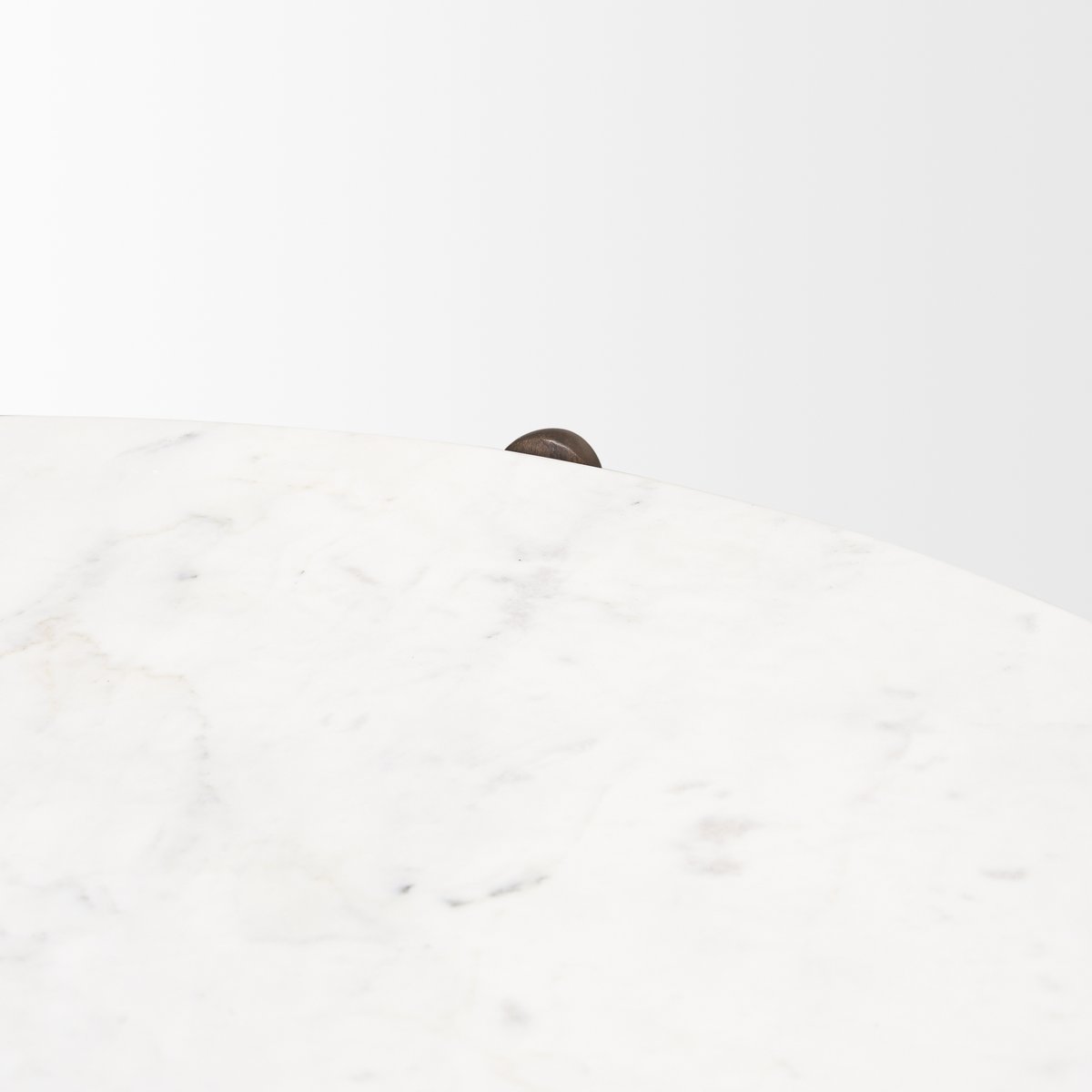 Mercana Rumer Marble Top Round Coffee Table