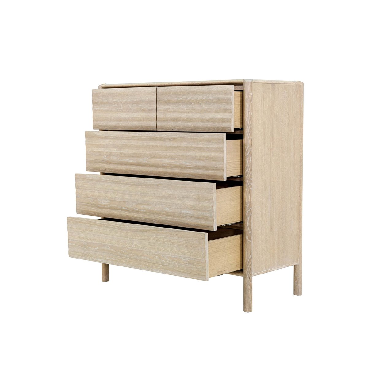 LH Home Runway Five Drawers Wood Dresser