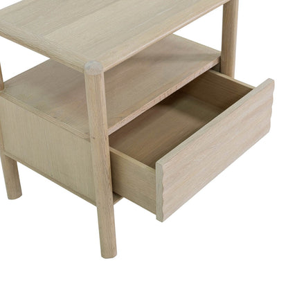 LH Home Runway One Drawer Wood Nightstand