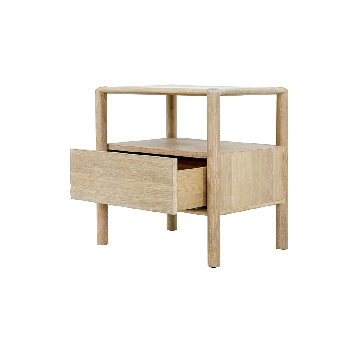 LH Home Runway One Drawer Wood Nightstand