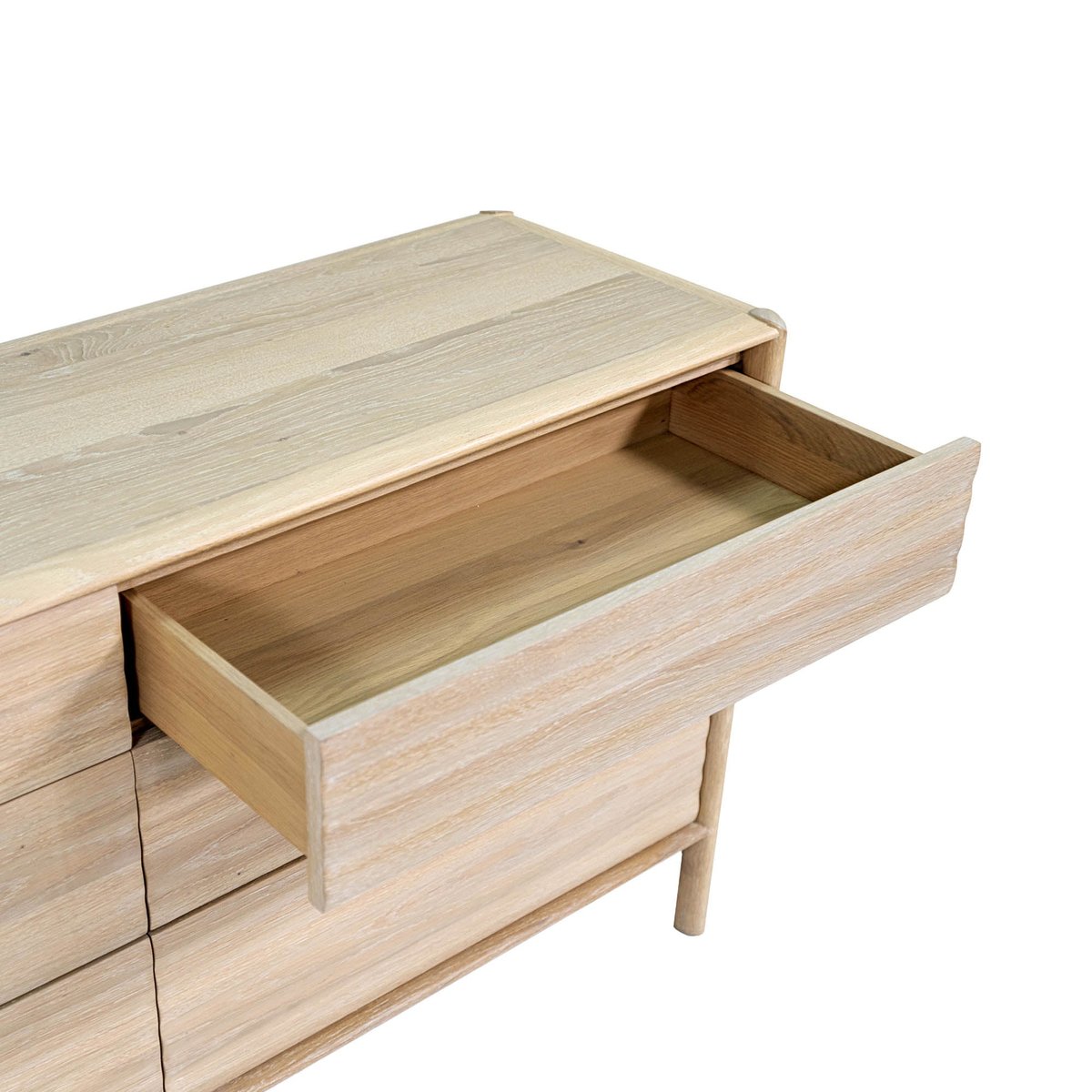 LH Home Runway Six Drawer Wood Dresser