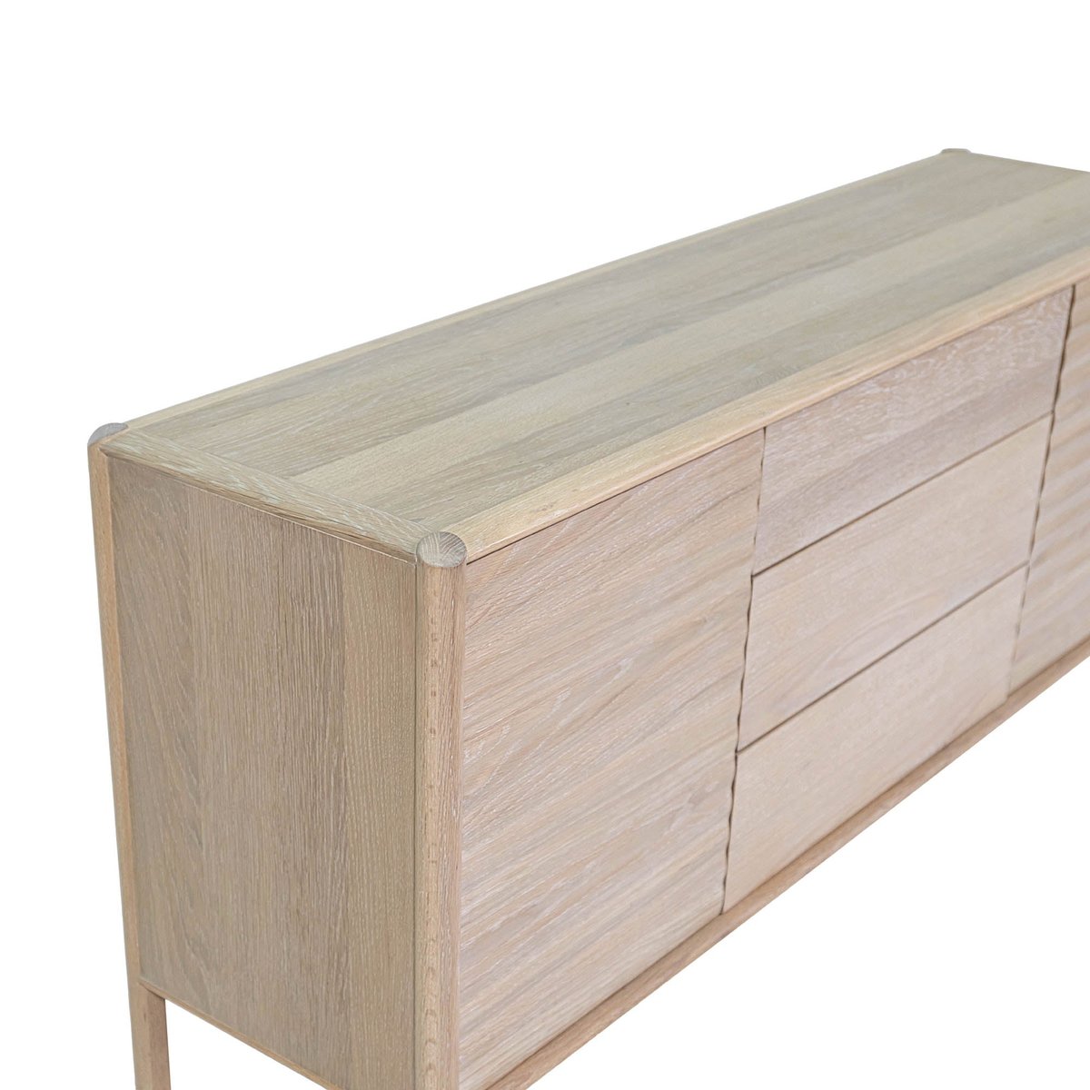 LH Home Runway Three Drawers Wood Sideboard