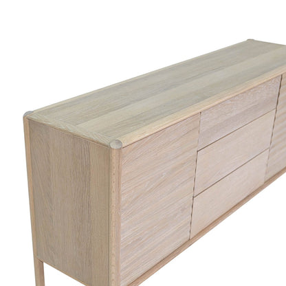LH Home Runway Three Drawers Wood Sideboard