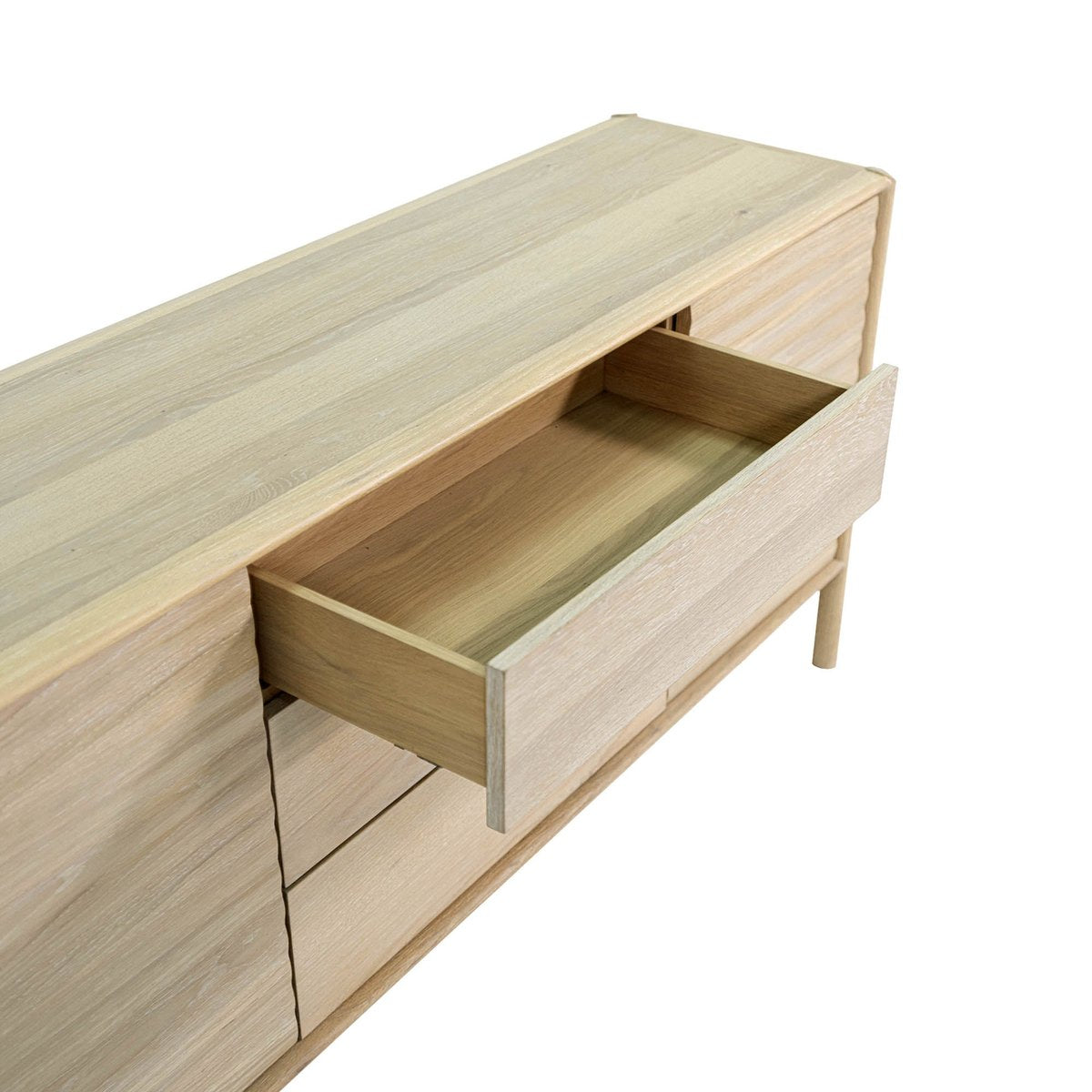 LH Home Runway Three Drawers Wood Sideboard