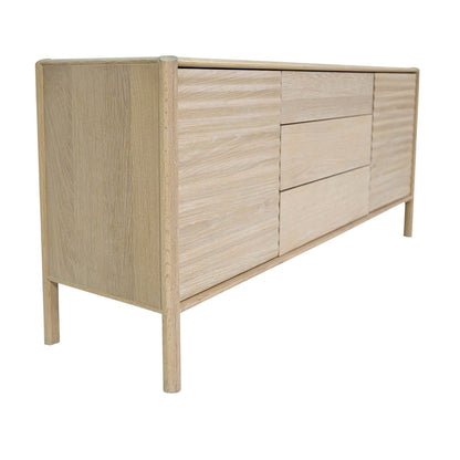 LH Home Runway Three Drawers Wood Sideboard
