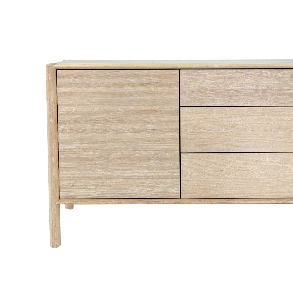 LH Home Runway Three Drawers Wood Sideboard