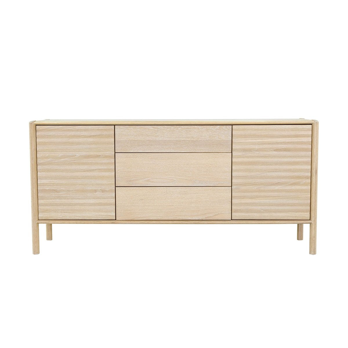 LH Home Runway Three Drawers Wood Sideboard