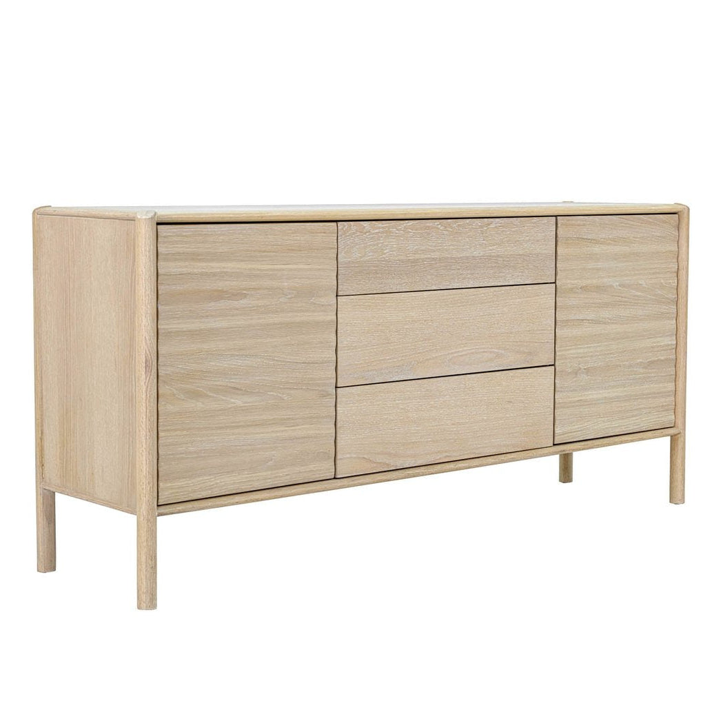 LH Home Runway Three Drawers Wood Sideboard