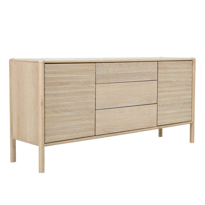 LH Home Runway Three Drawers Wood Sideboard