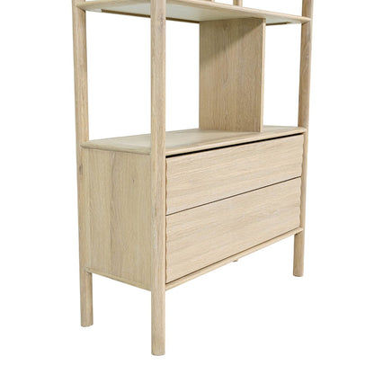 LH Home Runway Two Drawers Wood Bookcase