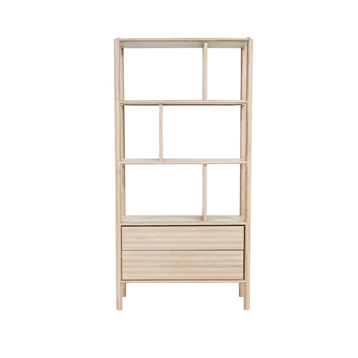 LH Home Runway Two Drawers Wood Bookcase