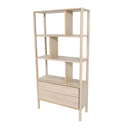 LH Home Runway Two Drawers Wood Bookcase