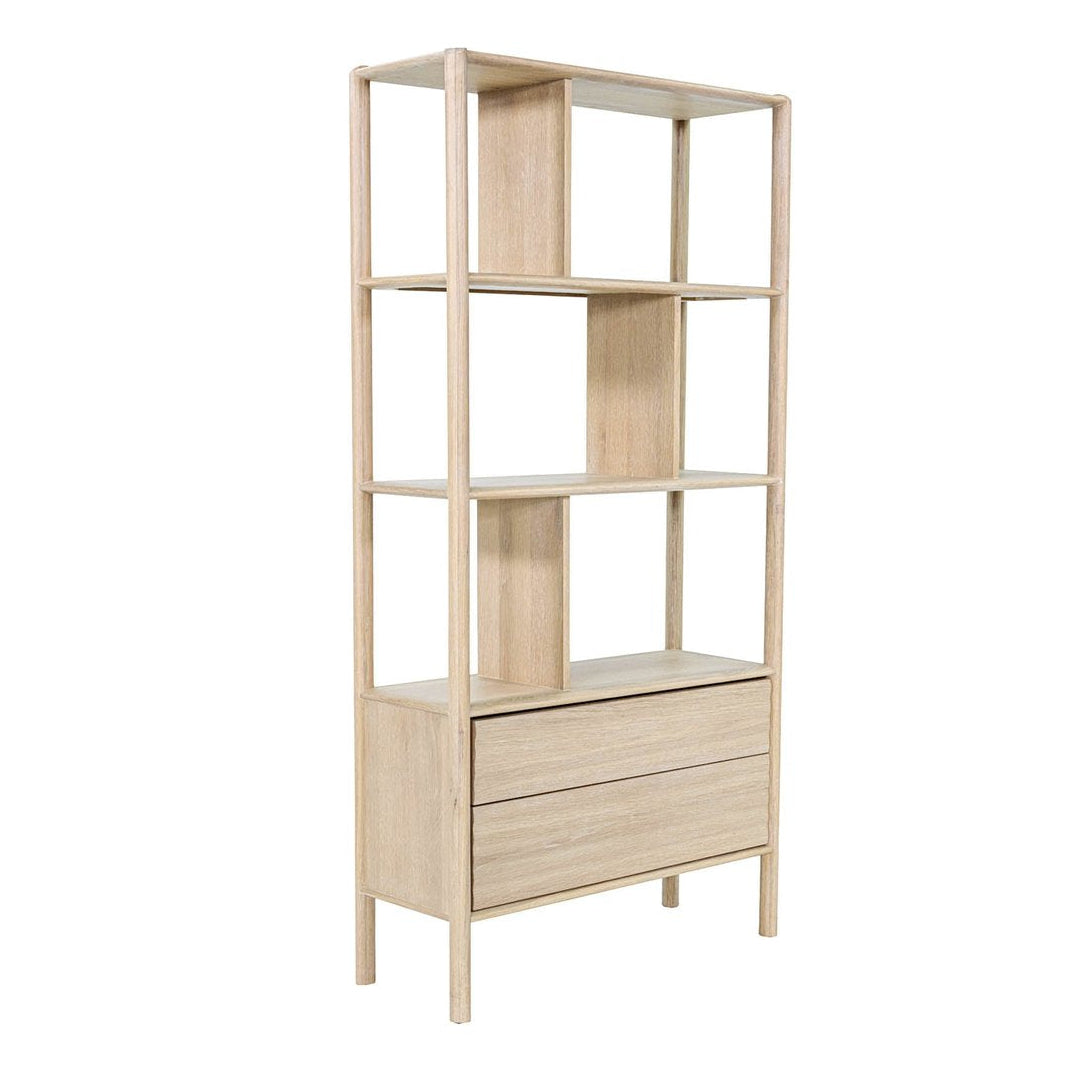 LH Home Runway Two Drawers Wood Bookcase