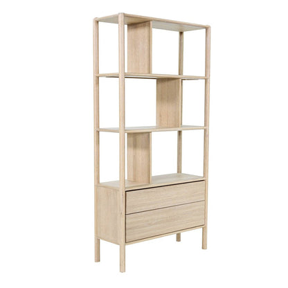 LH Home Runway Two Drawers Wood Bookcase