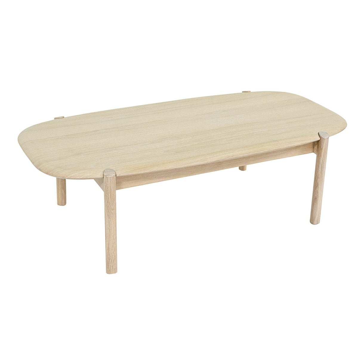 LH Home Runway Wooden Brown Coffee Table