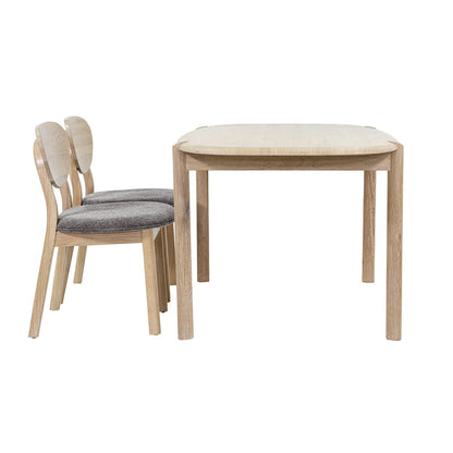 LH Home Runway Wooden Brown Dining Table
