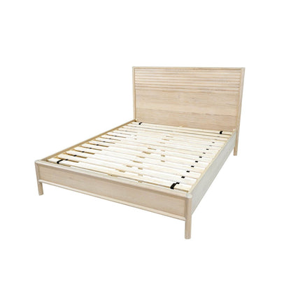 LH Home Runway Wooden Light Brown Bed