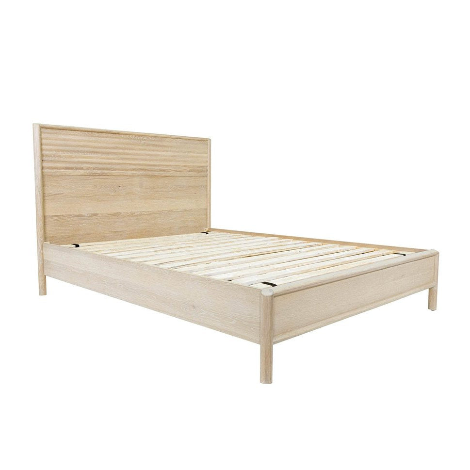 LH Home Runway Wooden Light Brown Bed