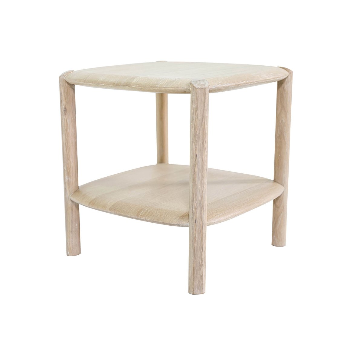 LH Home Runway Wooden Square Side Table