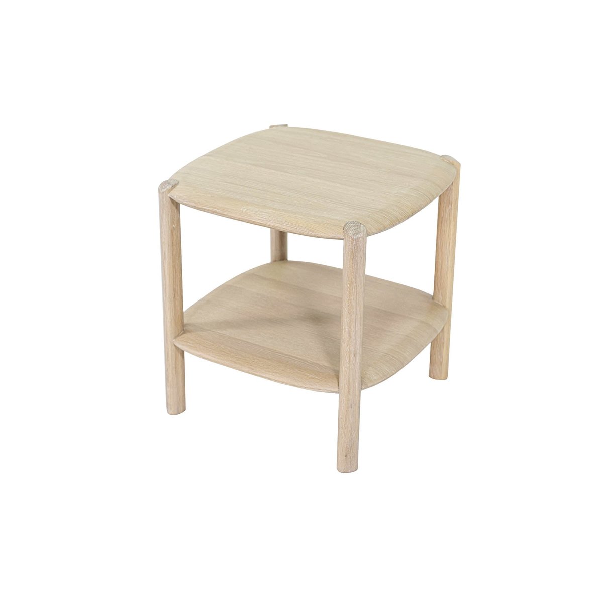 LH Home Runway Wooden Square Side Table