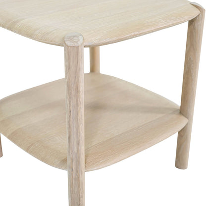 LH Home Runway Wooden Square Side Table