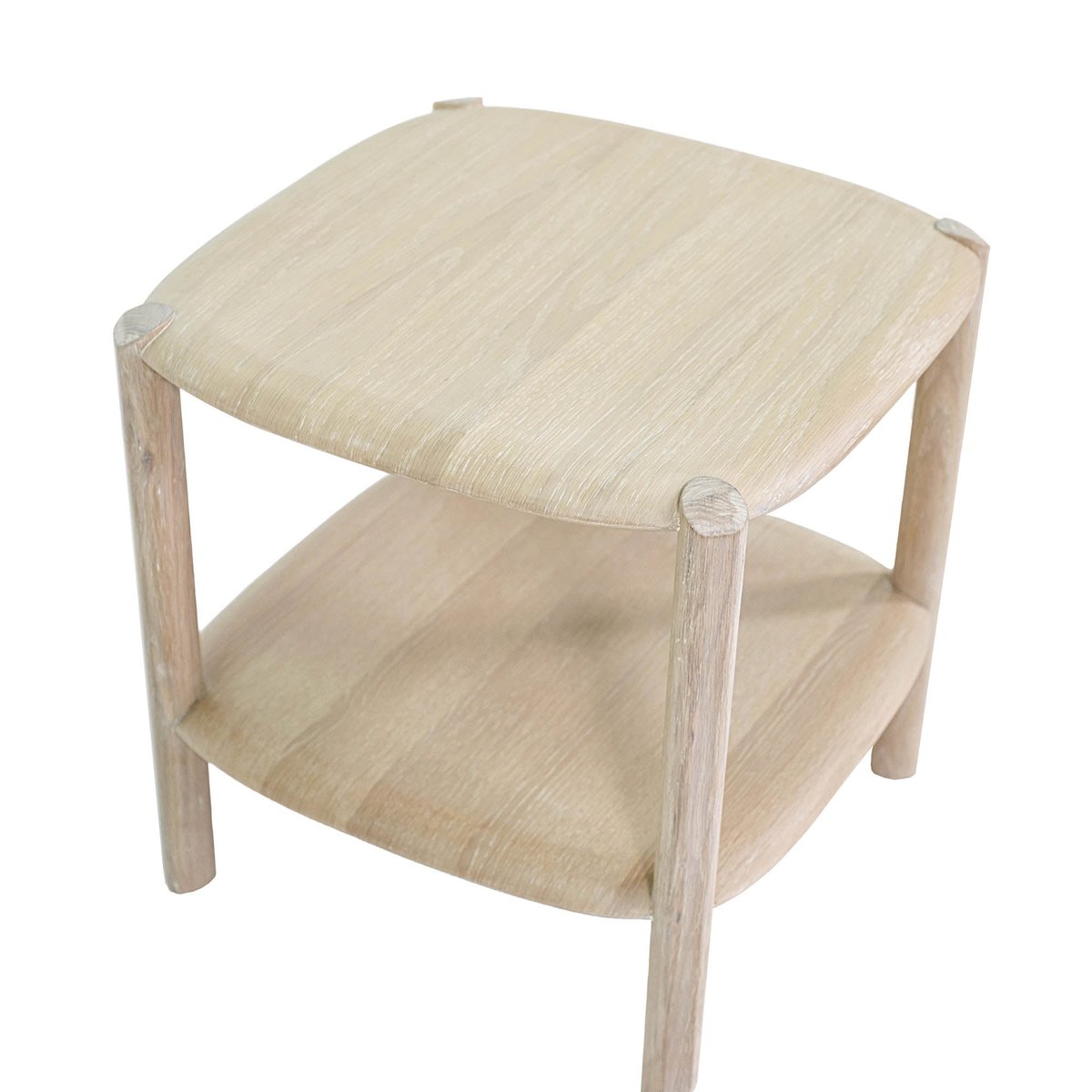 LH Home Runway Wooden Square Side Table