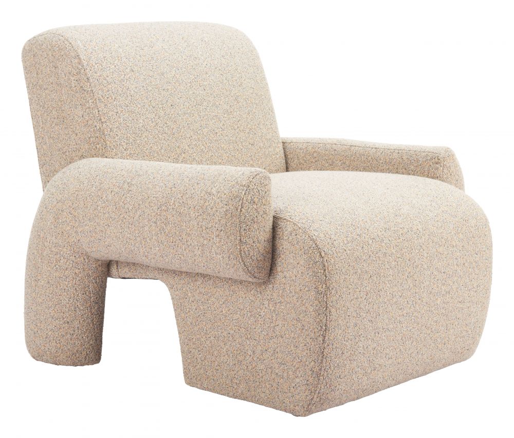 Zuo Modern Rura Textured Fabric Club Chair