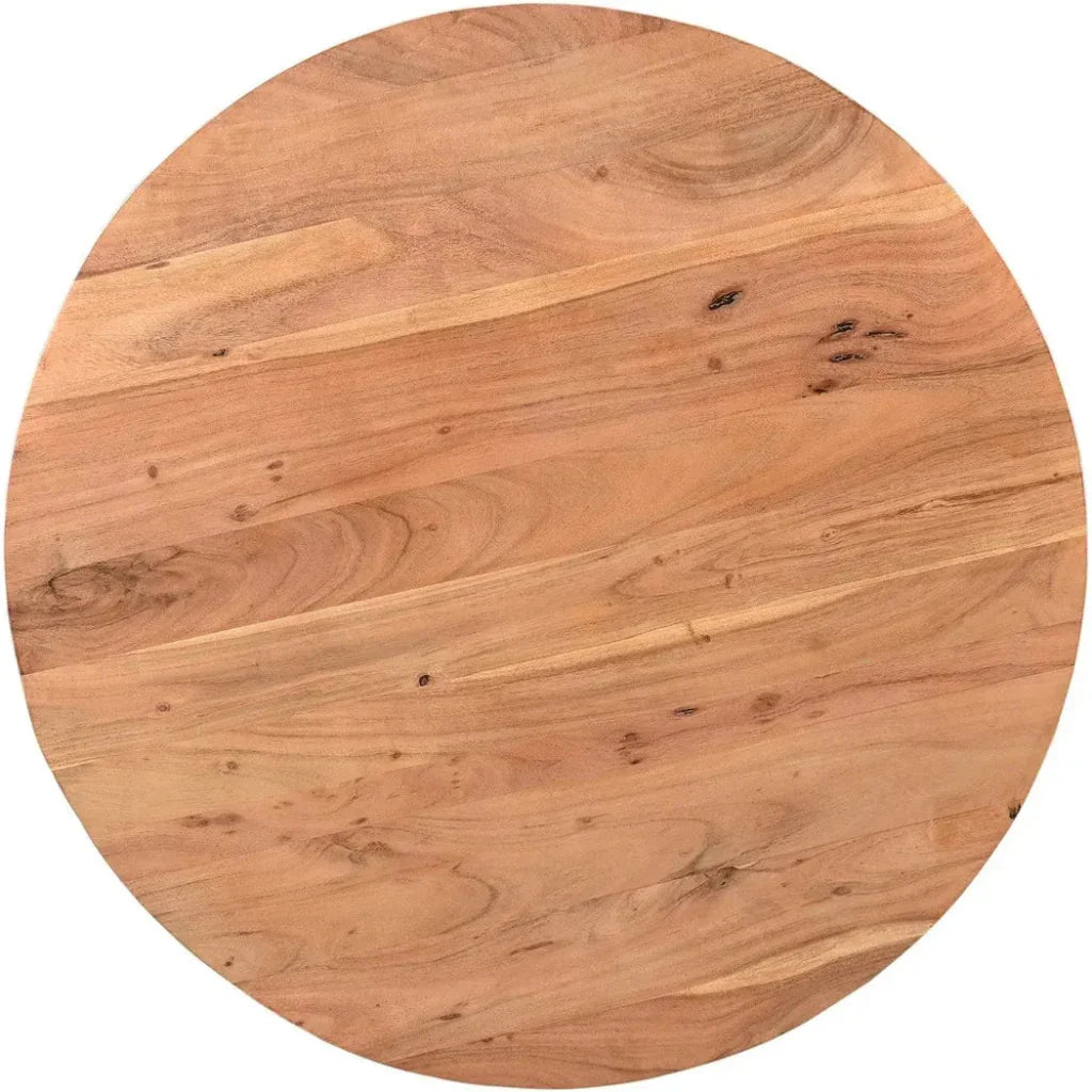 Rustic Solid Acacia Wood Coffee Table - LOOMLAN - Moe's Home - Coffee Tables