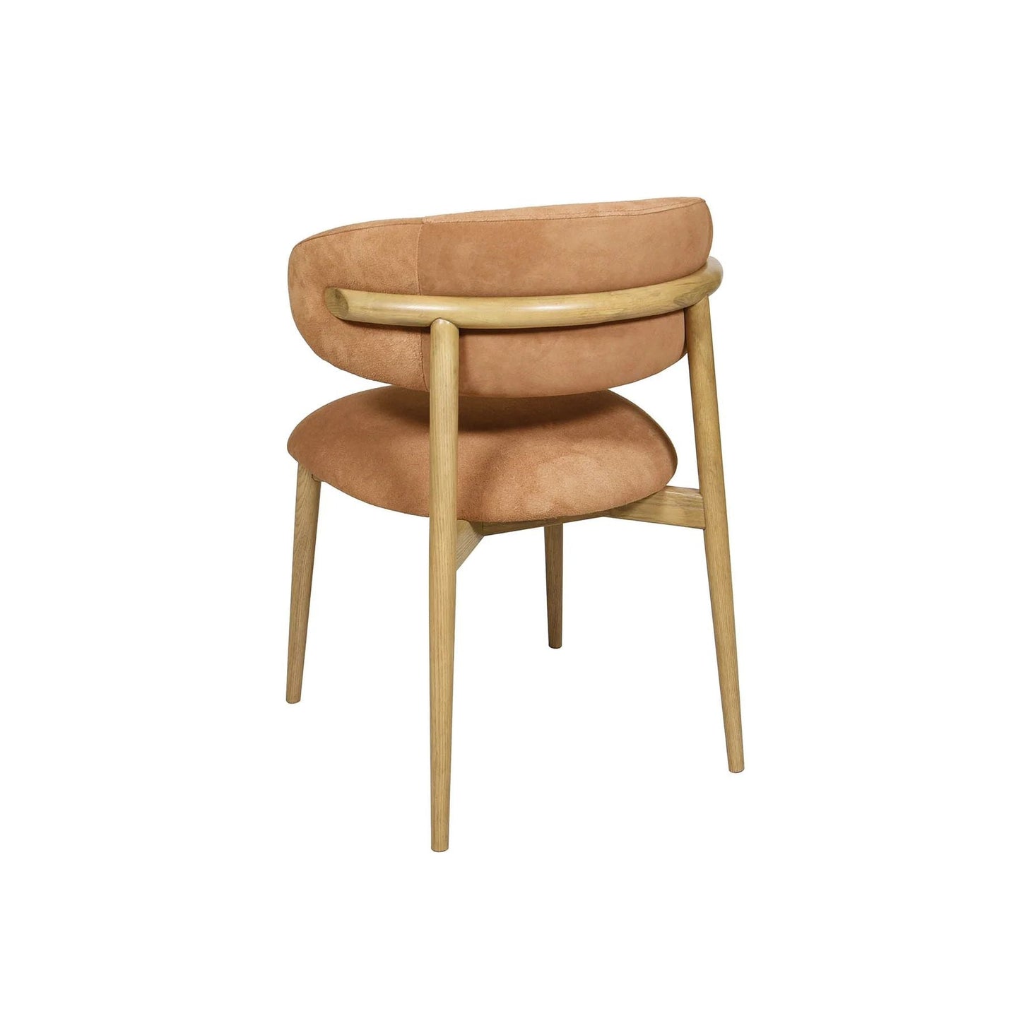 LH Home Milo Leather Armless Dining Chair 2PC