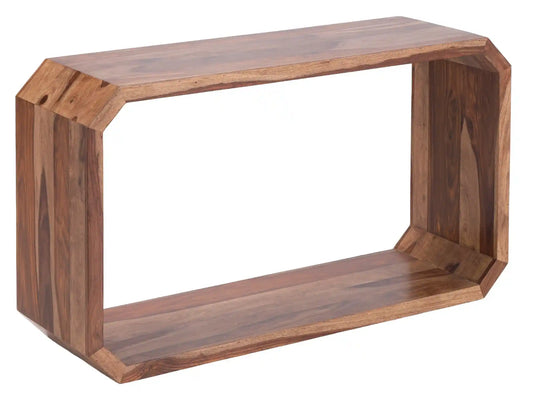 Doxon Natural Wooden Rectangular Console Table