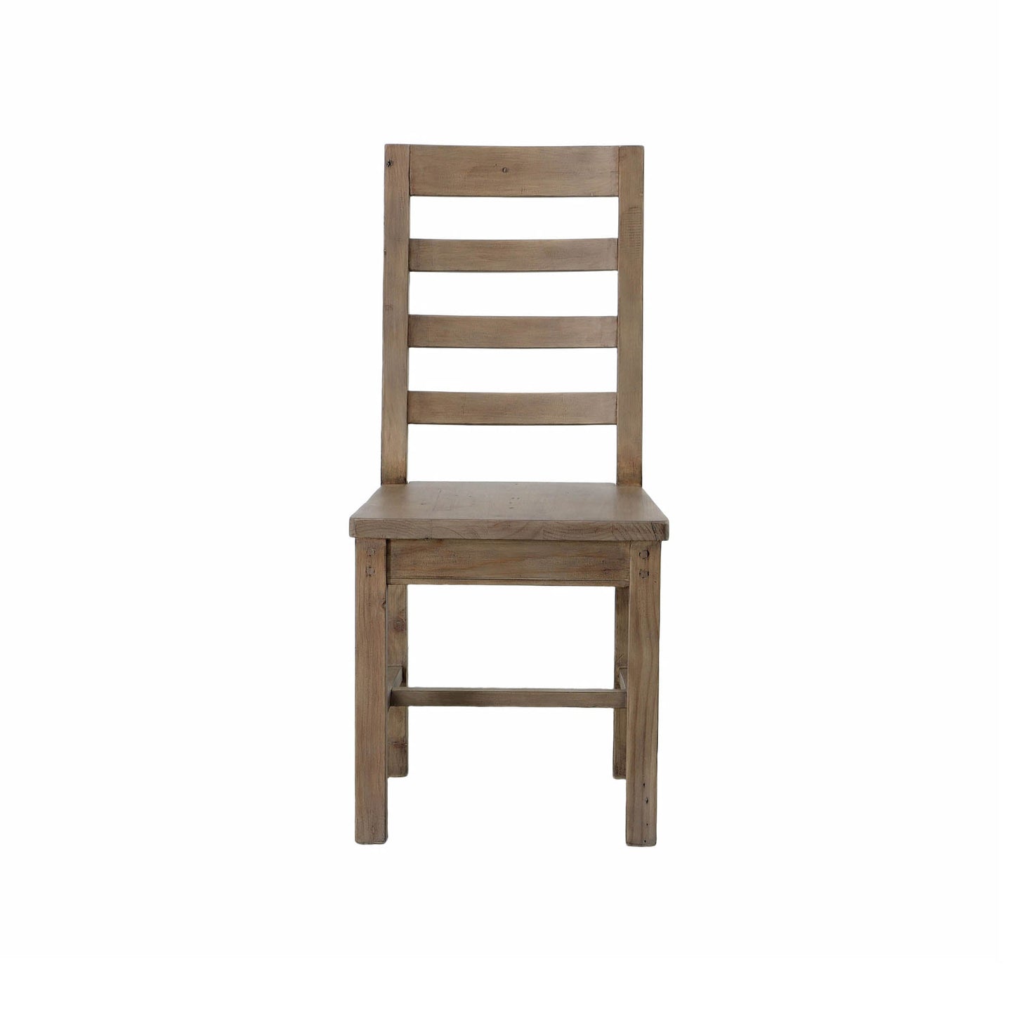 LH Home Sundried Wooden Armless Dining Chair 2PC