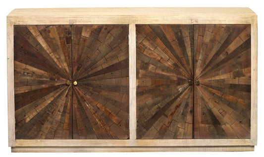 LOOMLAN Colridge Four Doors Wood Sideboard