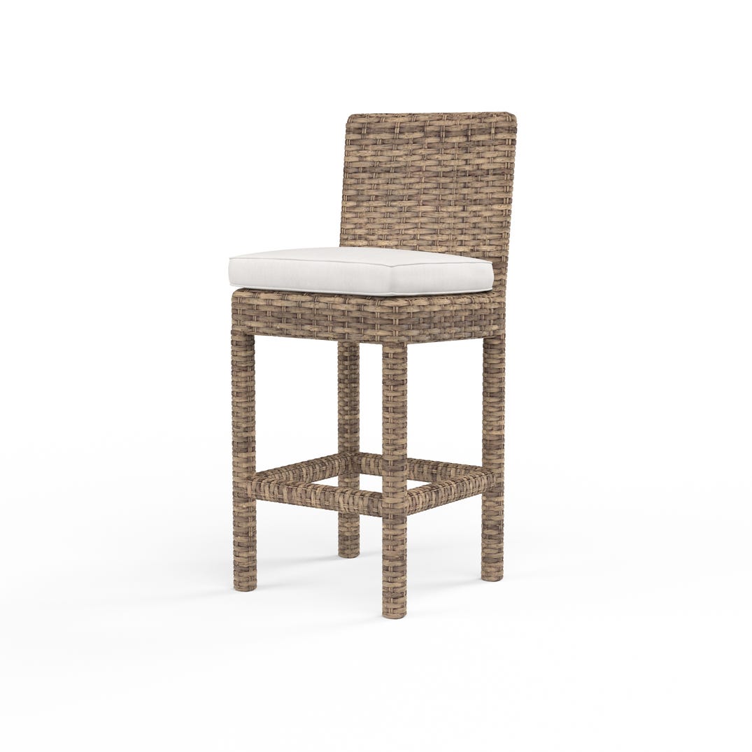 Havana Sunbrella Outdoor Barstool 2PC