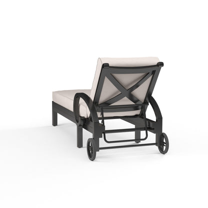 Monterey Sunbrella Outdoor Chaise Lounge - Heirloom Quality - view 14