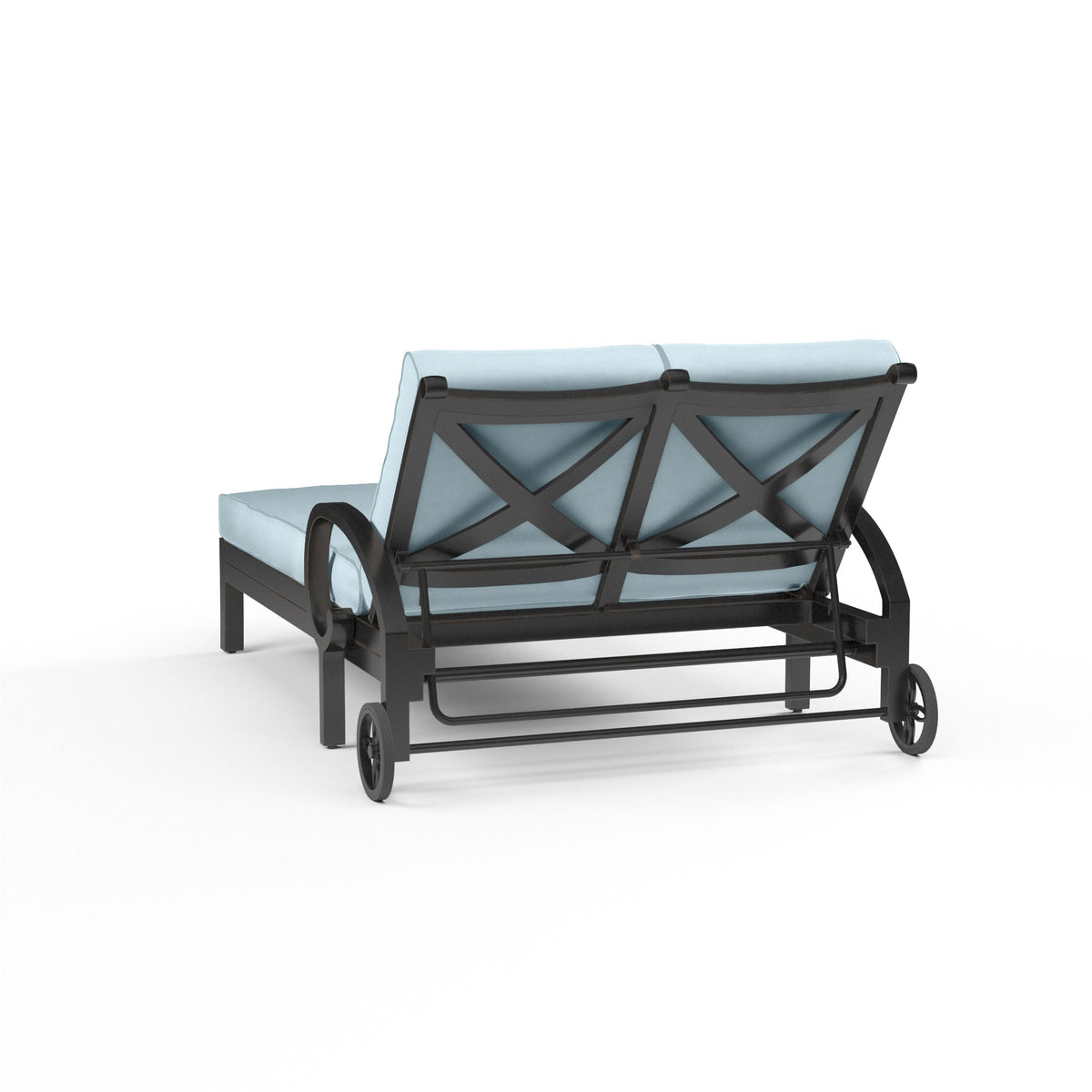 Monterey Sunbrella Outdoor Double Chaise - Heirloom Quality - view 3