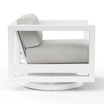 Newport Sunbrella Swivel Outdoor Club Chair