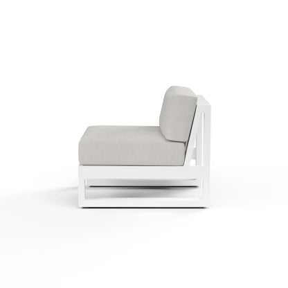 Newport Sunbrella Armless Outdoor Club Chair