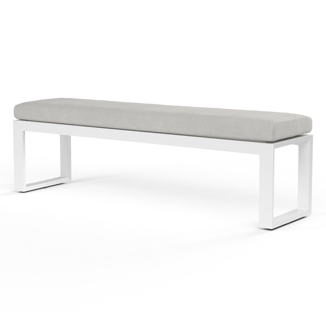Newport Sunbrella Outdoor Dining Bench