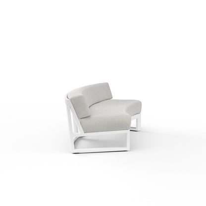Newport Sunbrella Outdoor Curved Sofa