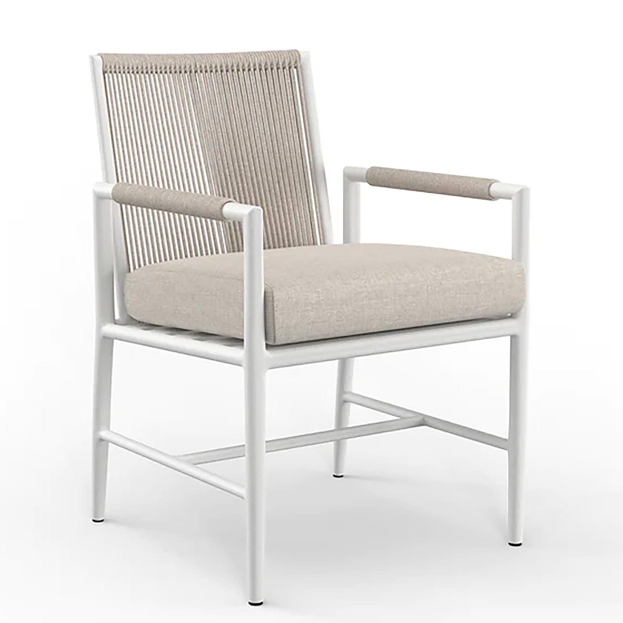 Sabbia Sunbrella Outdoor Dining Armchair 2PC -- view 3