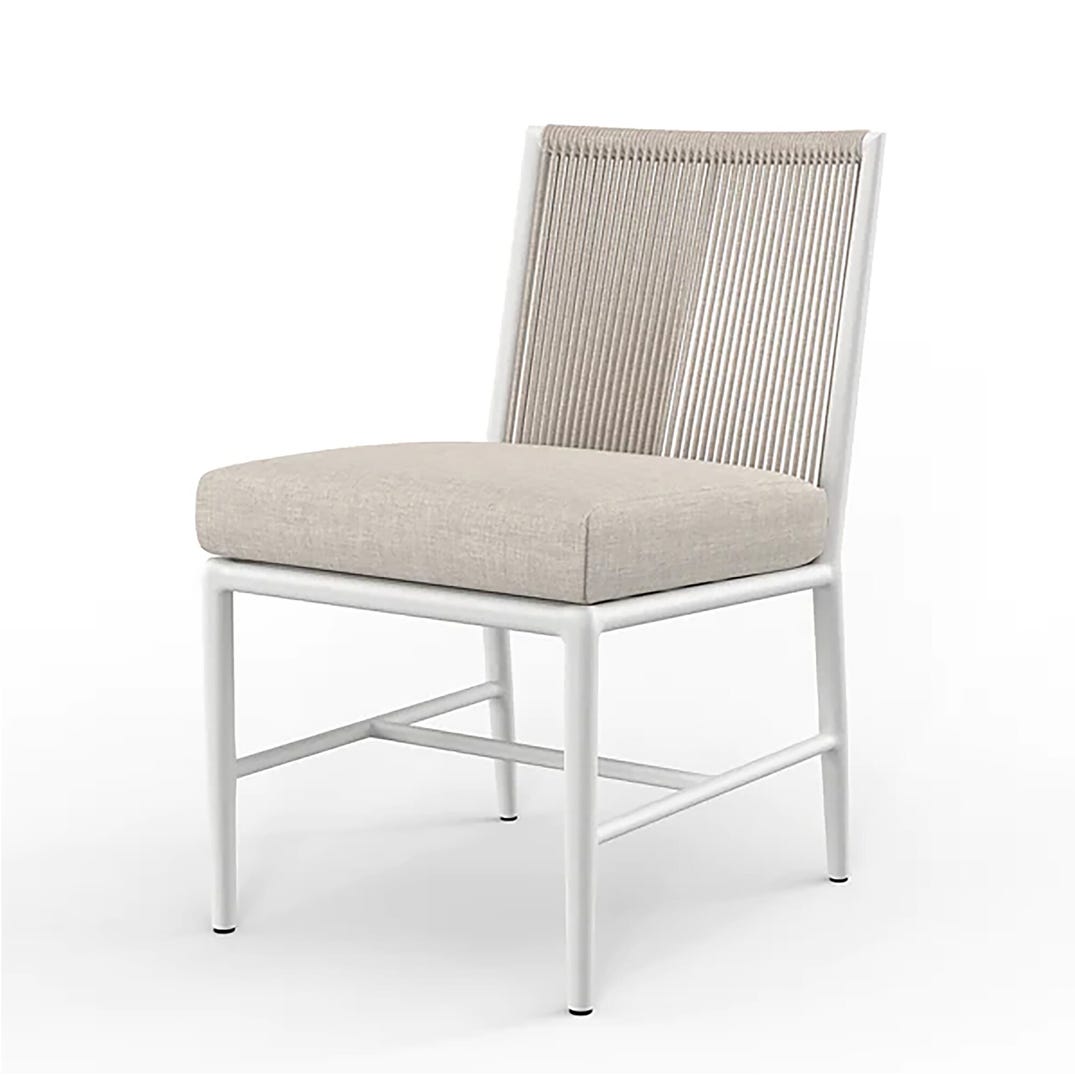 Sabbia Sunbrella Outdoor Dining Chair 2PC -- view 5