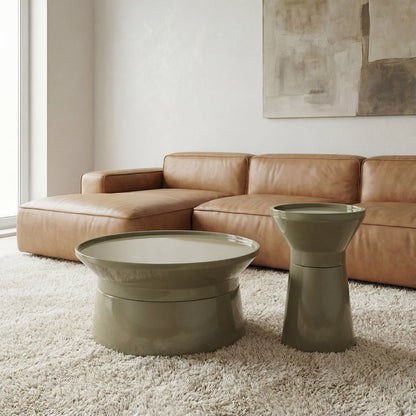 Urbia Sabine Enamel Round Coffee Table