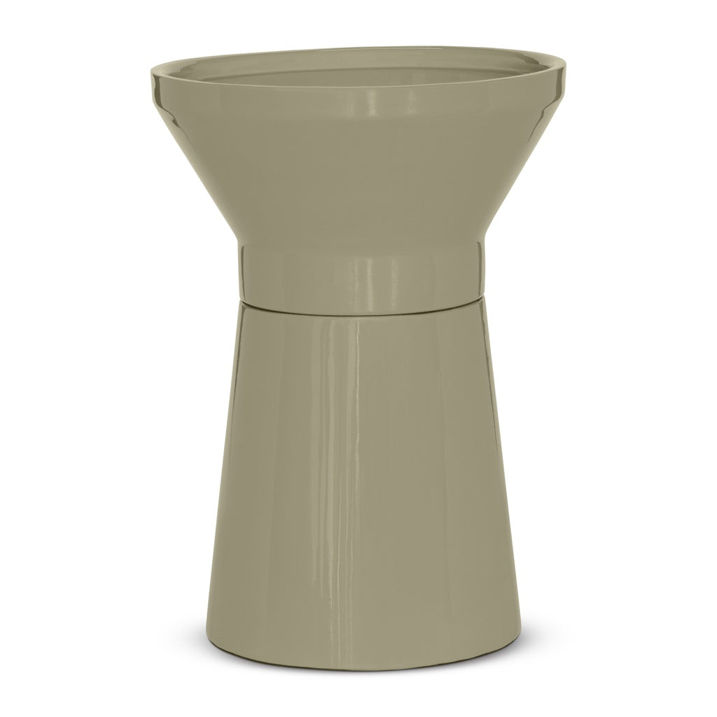 Urbia Sabine Enamel Round End Table