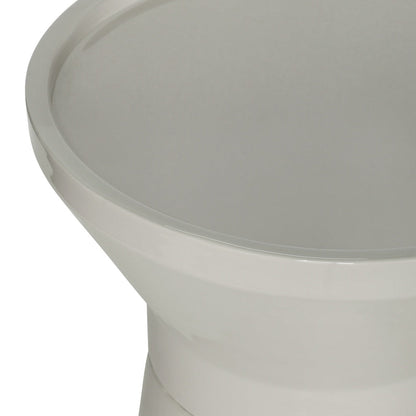 Urbia Sabine Enamel Round End Table