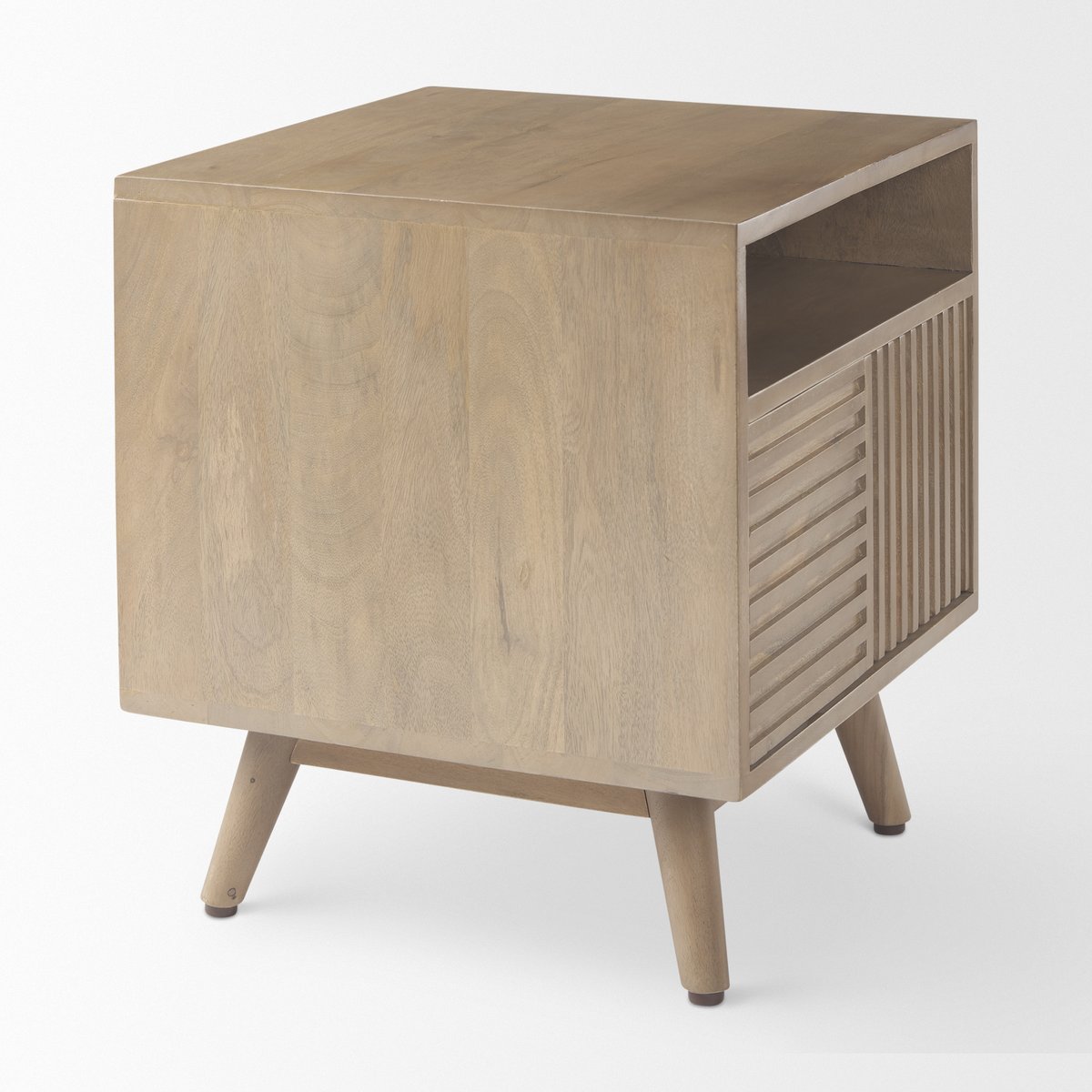 Mercana Sable One Drawer Wooden NIghtstand