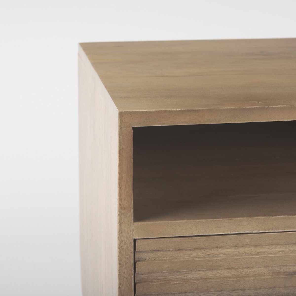 Mercana Sable One Drawer Wooden NIghtstand