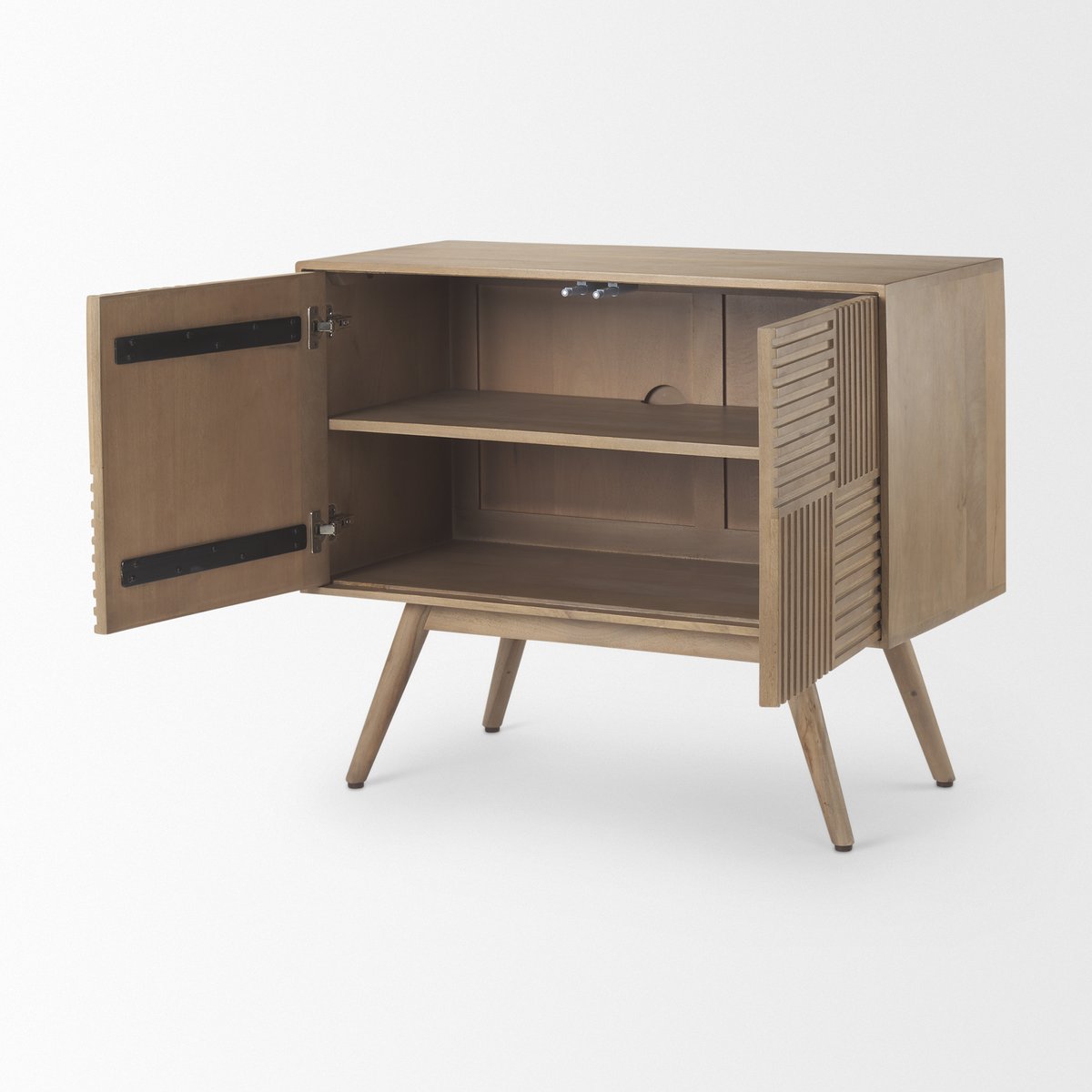 Mercana Sable Two Doors Wooden Accent Cabinet